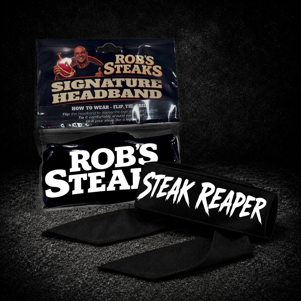 Rob's Steaks Headband