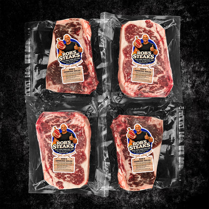 USDA Prime New York Steak - Box of 4