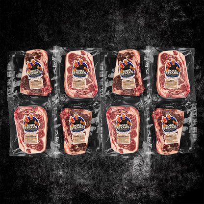 USDA Prime New York Steak - Box of 8